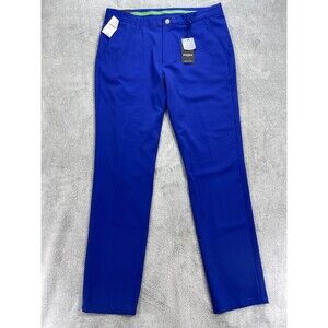 Bonobos Golf M-Flex Highland Tour Pants Mens 36x34 Cosmic Blue Athletic Fit